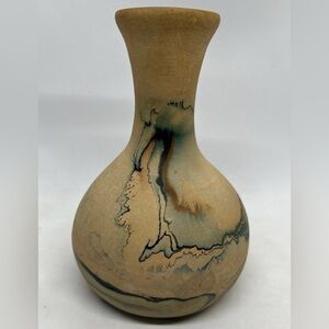 Vintage Nemadji Pottery Vase Handmade Vase